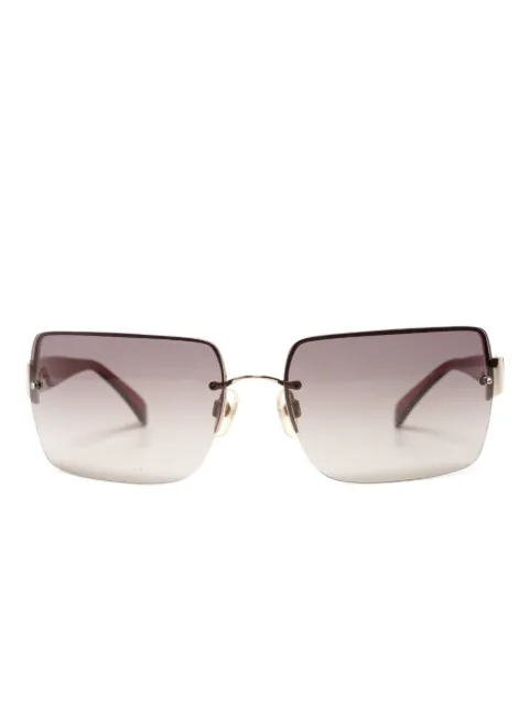 CHANEL Pre-Owned 2000s rimless sunglasses