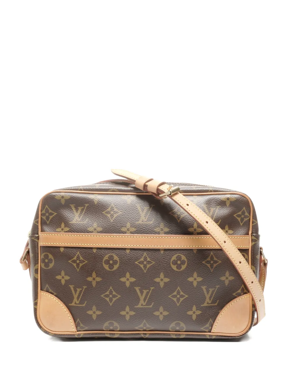 Louis Vuitton Pre-Owned 2003 27 Trocadero Monogram cross body bag - Braun