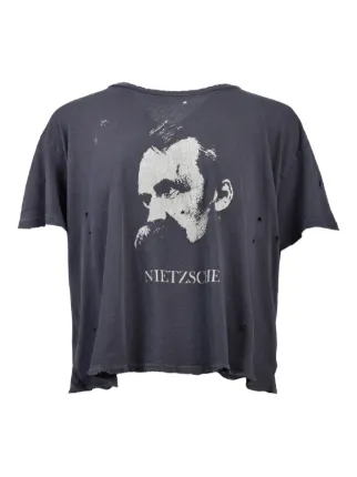 Enfants Riches Déprimés ダメージ グラフィック Tシャツ | グレー