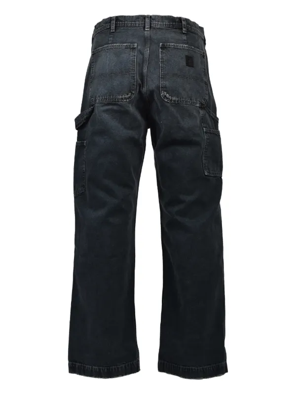 Enfants Riches Déprimés Washed Carpenter Jeans | Black | FARFETCH