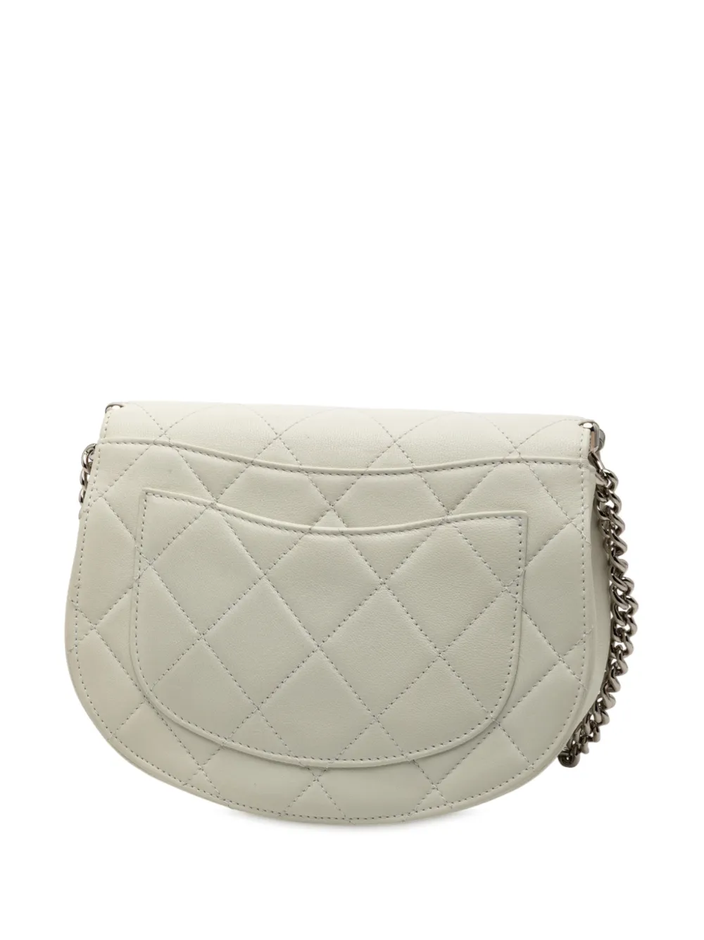 2018 Small Quilted Lambskin Studded Bubble Flap Crossbody Bag