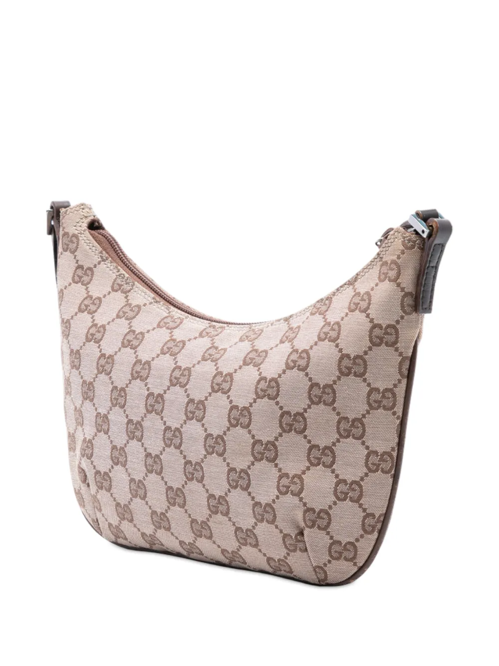 GUCCI Pre-owned 2000-2015 Gg Canvas Shoulder Bag In Brown