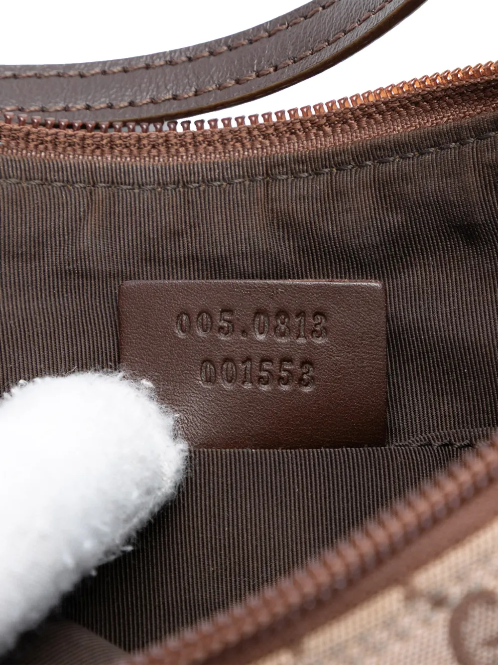 GUCCI Pre-owned 2000-2015 Gg Canvas Shoulder Bag In Brown