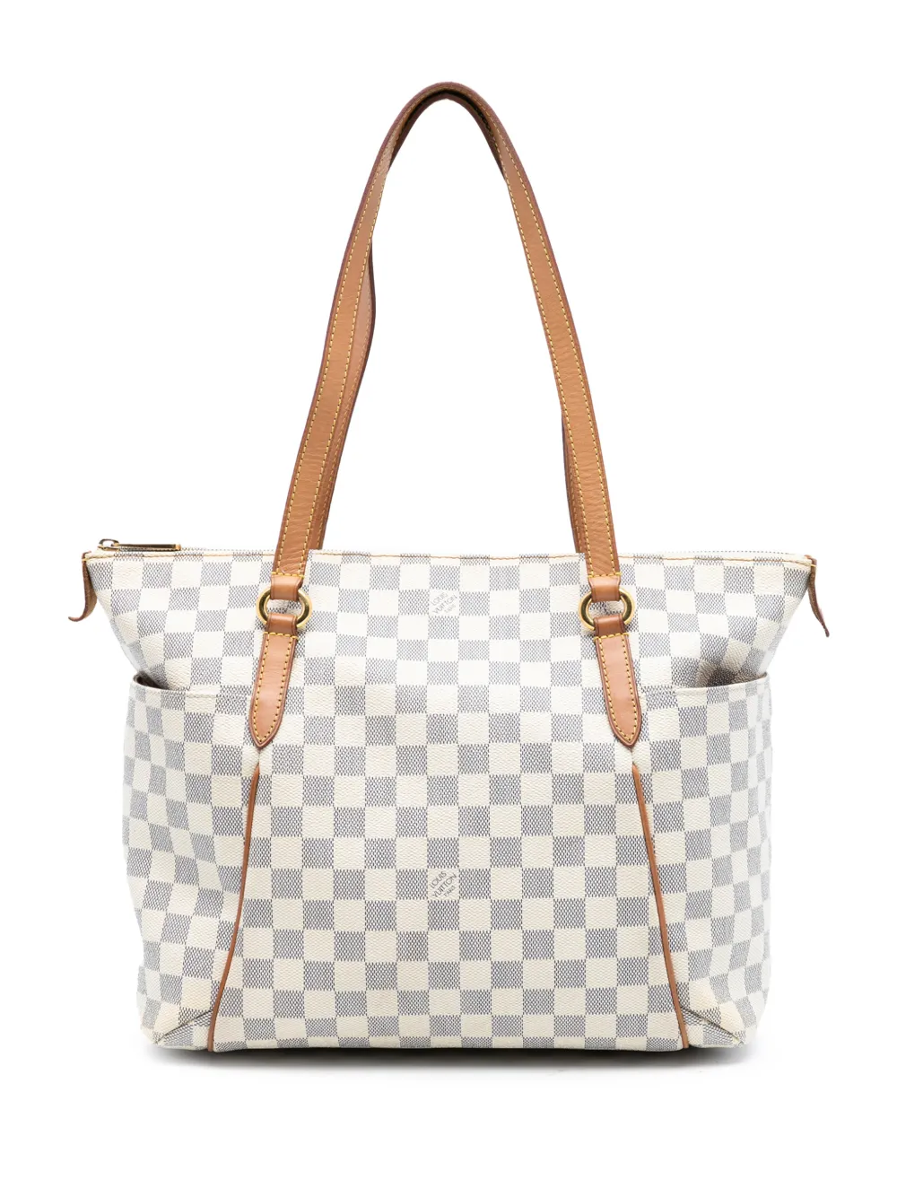 Louis Vuitton Pre-Owned 2012 Damier Azur Totally MM tote bag - Bianco