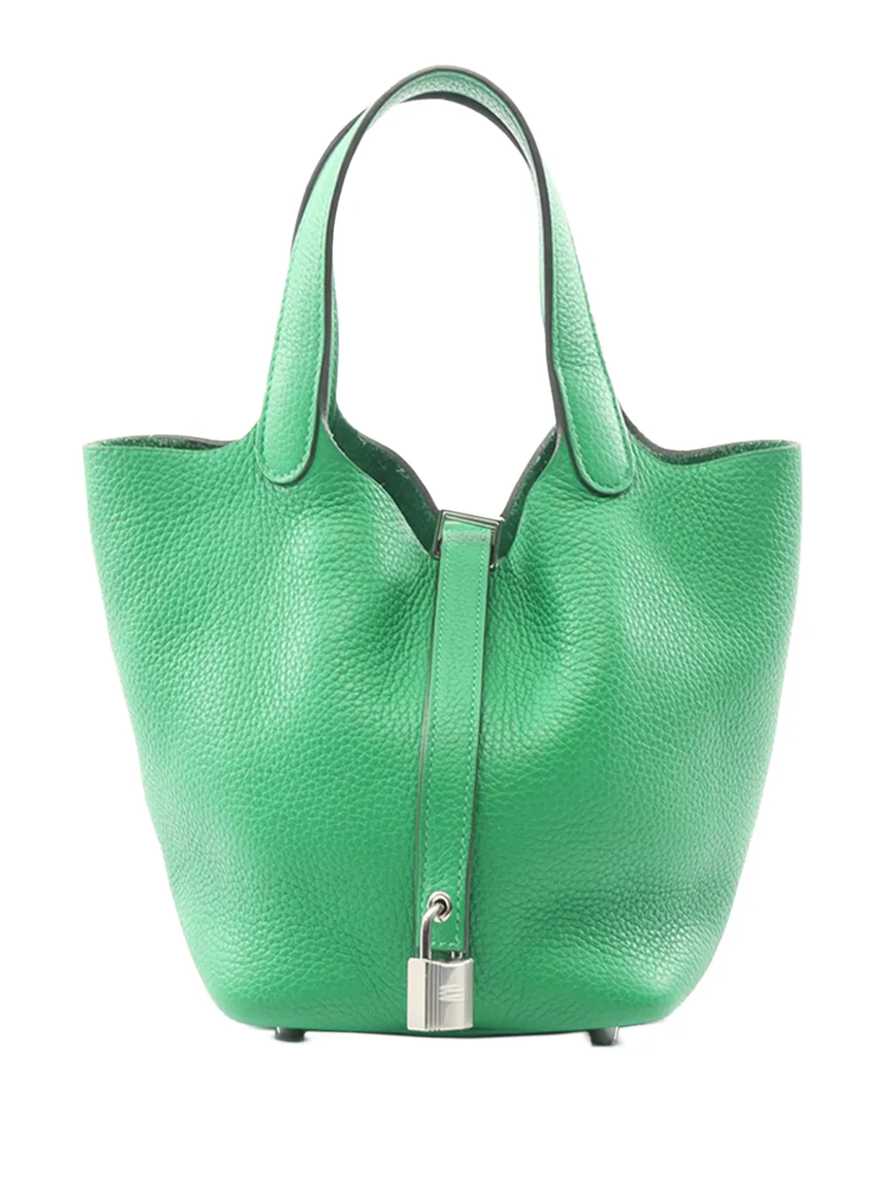 Hermès Pre-Owned 2020 Clemence Picotin Lock 18 handbag | Green | Image 1
