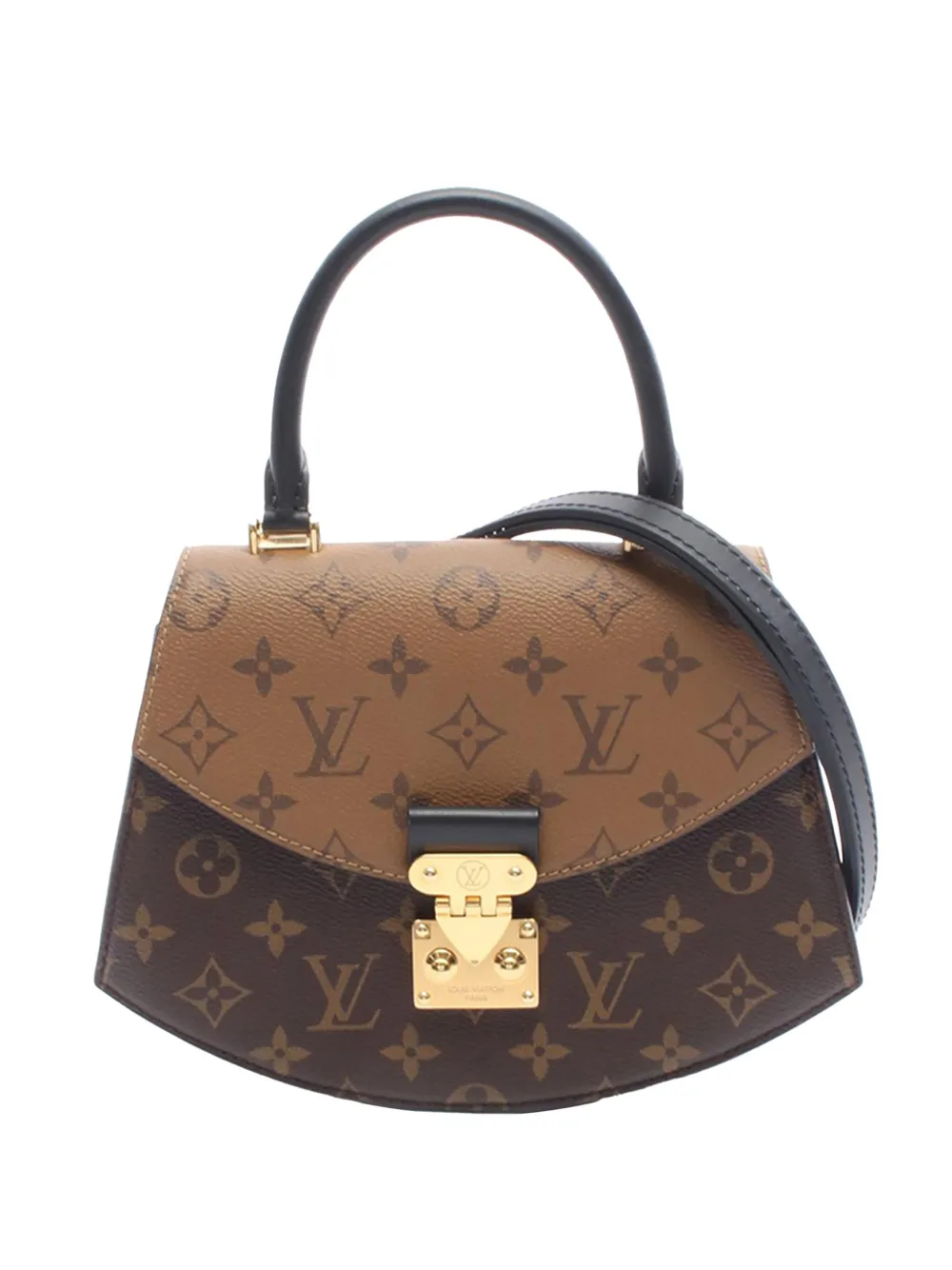 Louis Vuitton Pre-Owned 2021-2025 Monogram Reverse Tilsitt satchel - Marrone