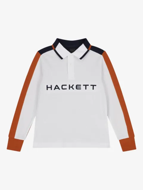 Hackett Kids long-sleeve polo shirt