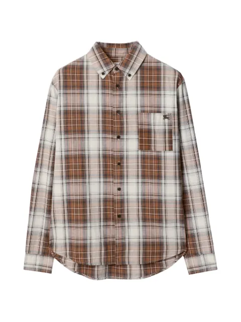 Burberry Madras check button-down shirt