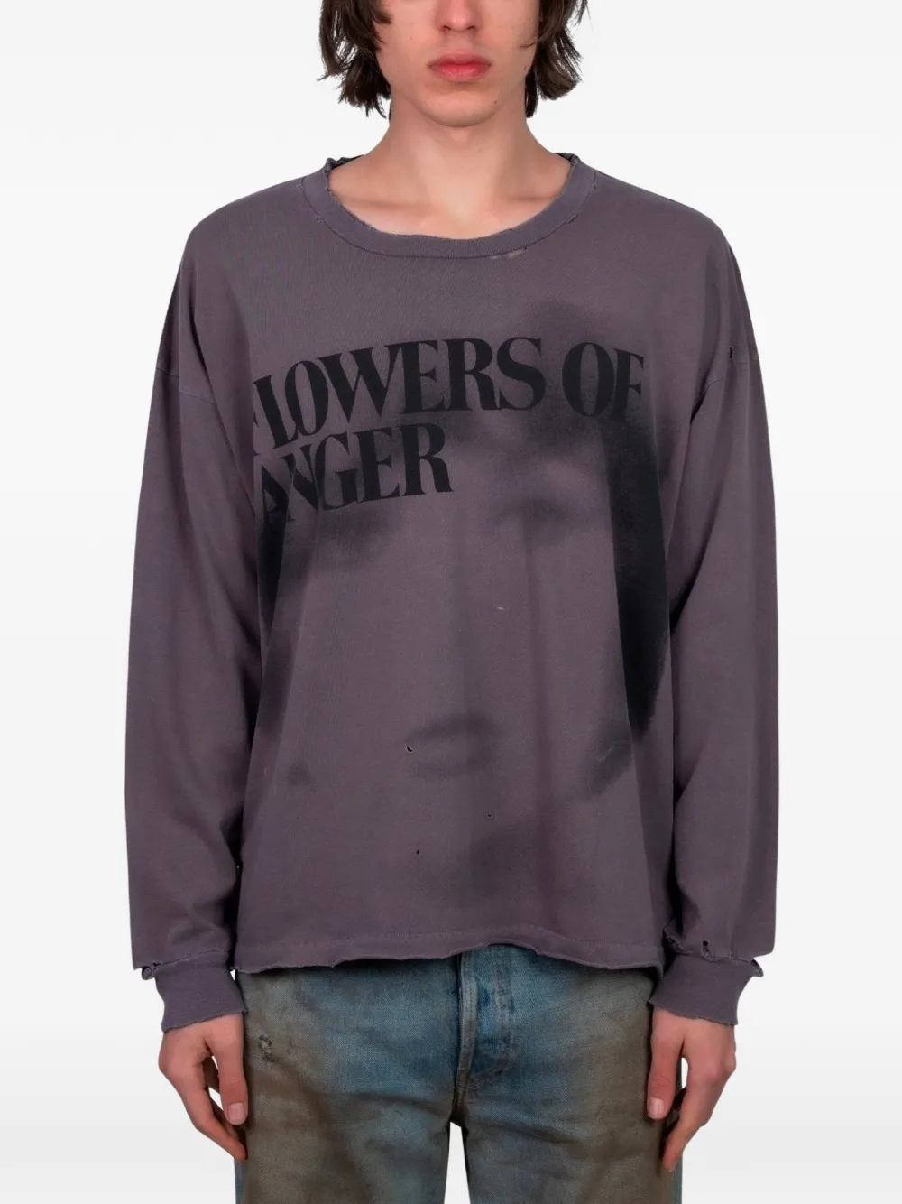 Enfants Riches Déprimés long-sleeve T-shirt - Grigio