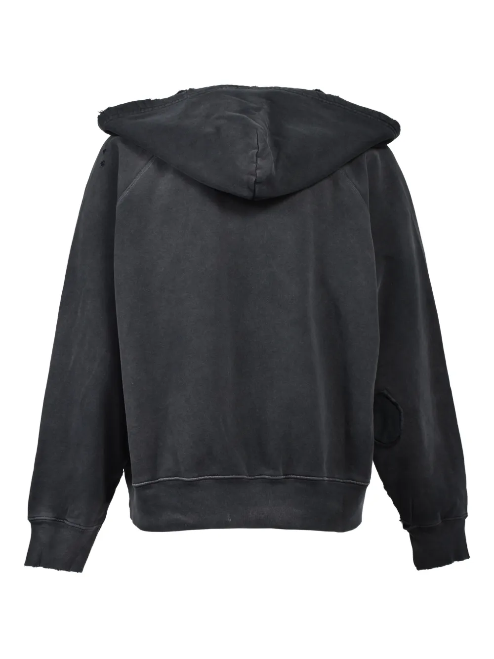 Enfants Riches Déprimés Gerafelde hoodie Zwart