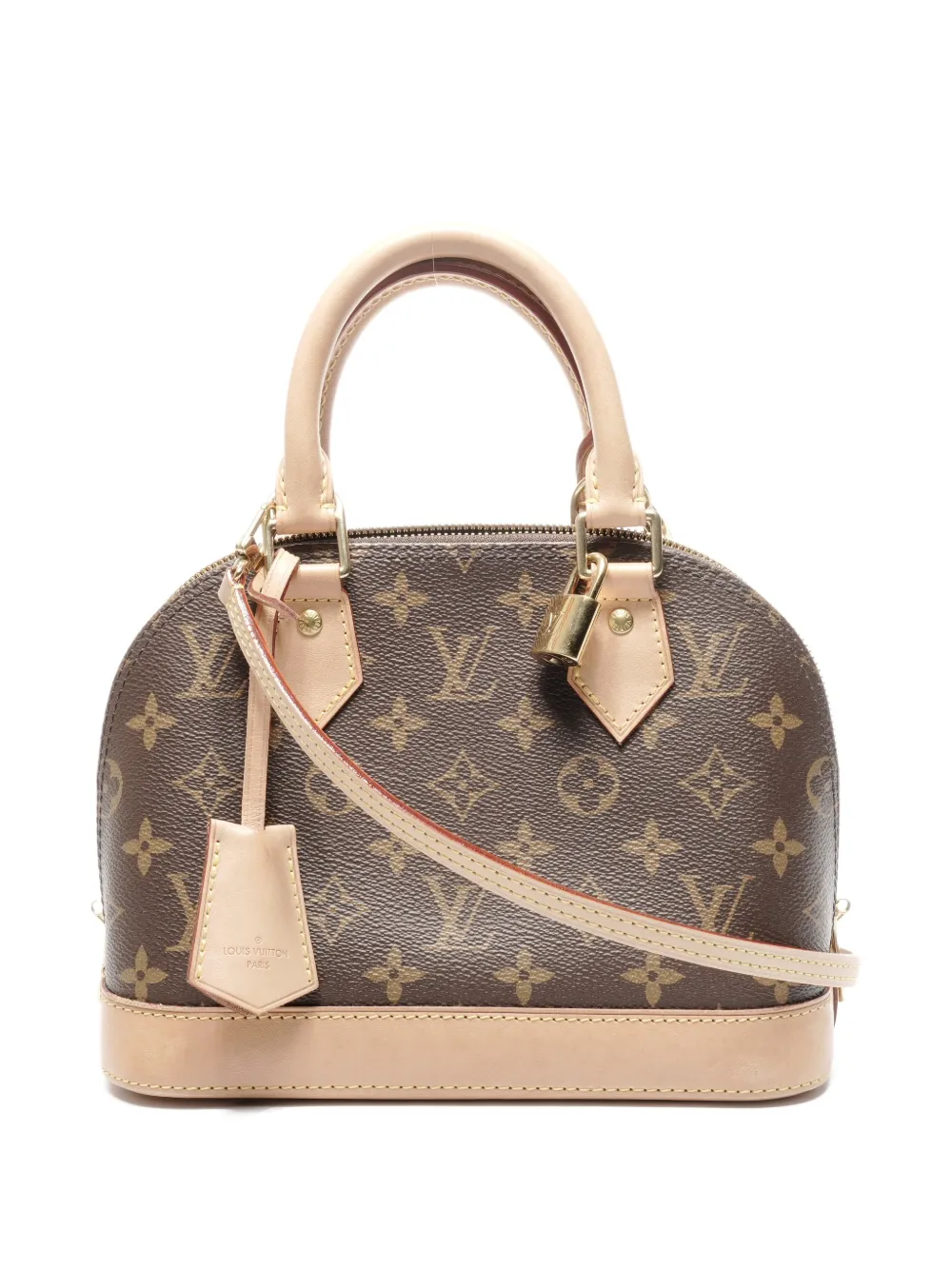 Louis Vuitton Pre-Owned 2021-2025 BB Alma monogram tote bag - Marrone