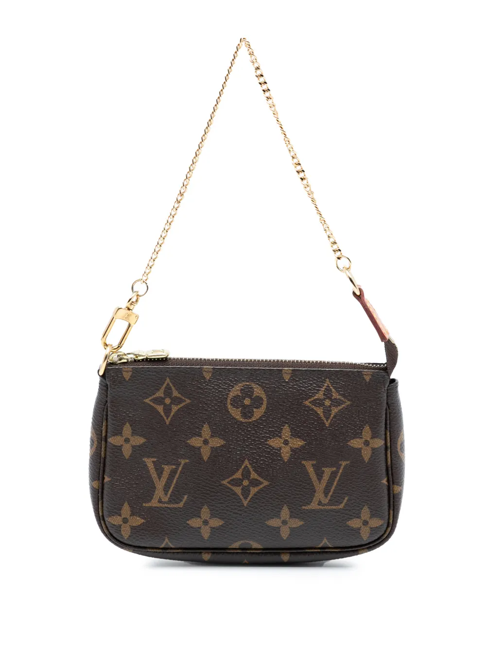 Louis Vuitton Pre-Owned 2021 Monogram Mini Pochette Accessoires handbag - Marrone