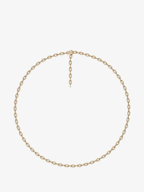 APM Monaco Pavé Chain adjustable necklace