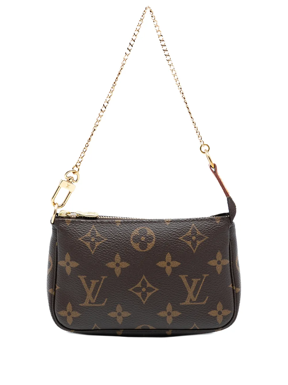 Louis Vuitton Pre-Owned 2021 Monogram Mini Pochette Accessoires handbag - Marrone