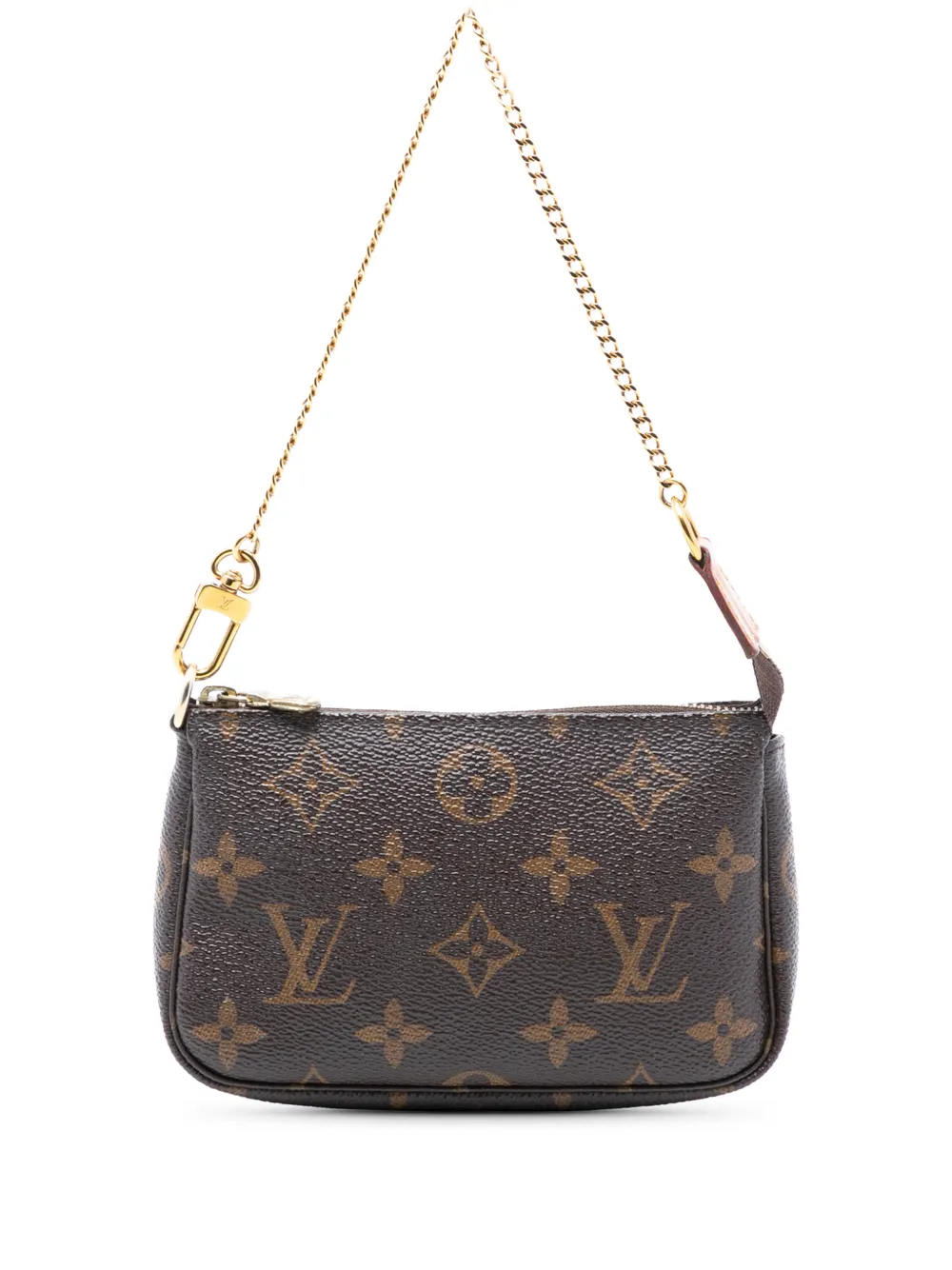 Louis Vuitton Pre-Owned 2019 Monogram Mini Pochette Accessoires handbag - Marrone