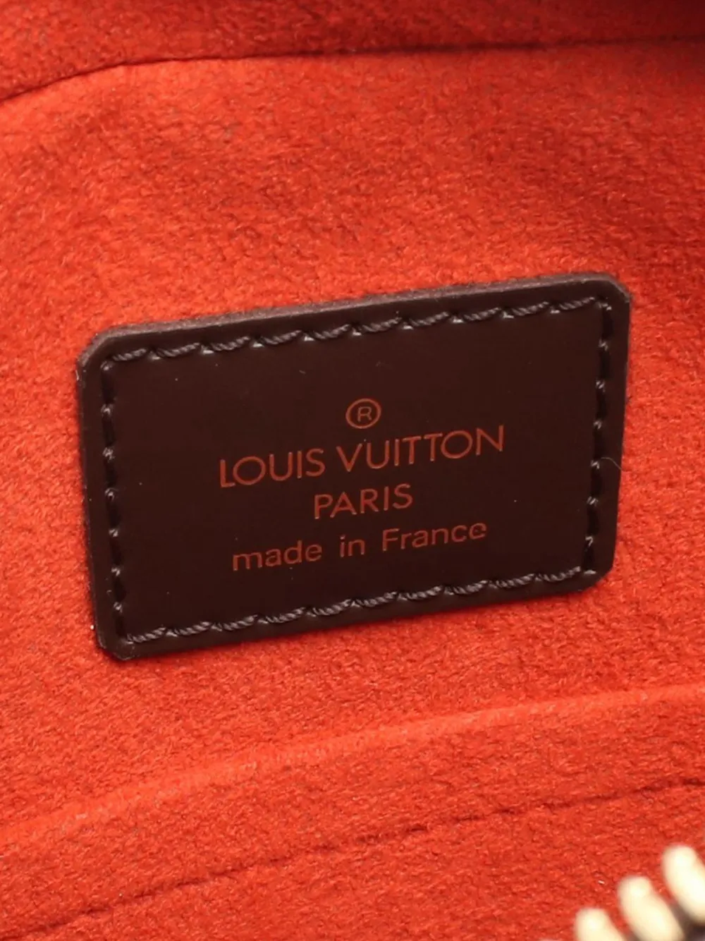 Louis Vuitton Pre-Owned 2004 Damier Ebene Sarria Horizontal handbag - Marrone