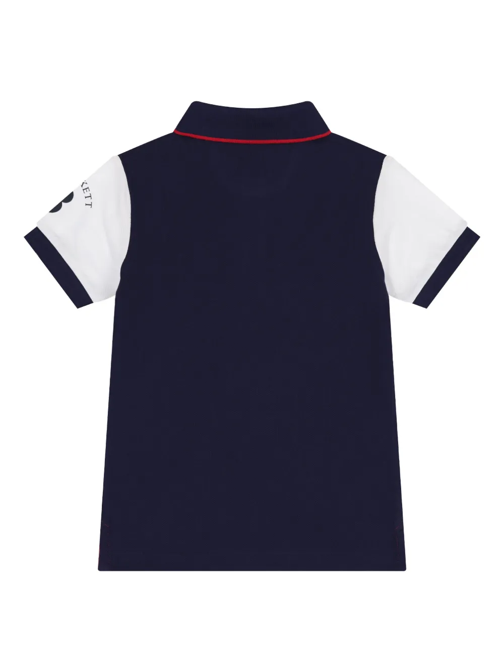 Hackett Kids Poloshirt met logodetail Rood