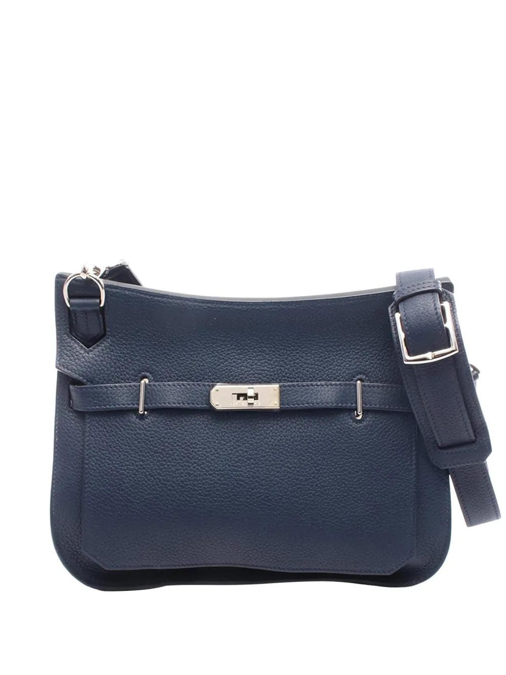Hermès Pre-Owned 2010 Clemence Jypsiere 28 crossbody bag - Blu