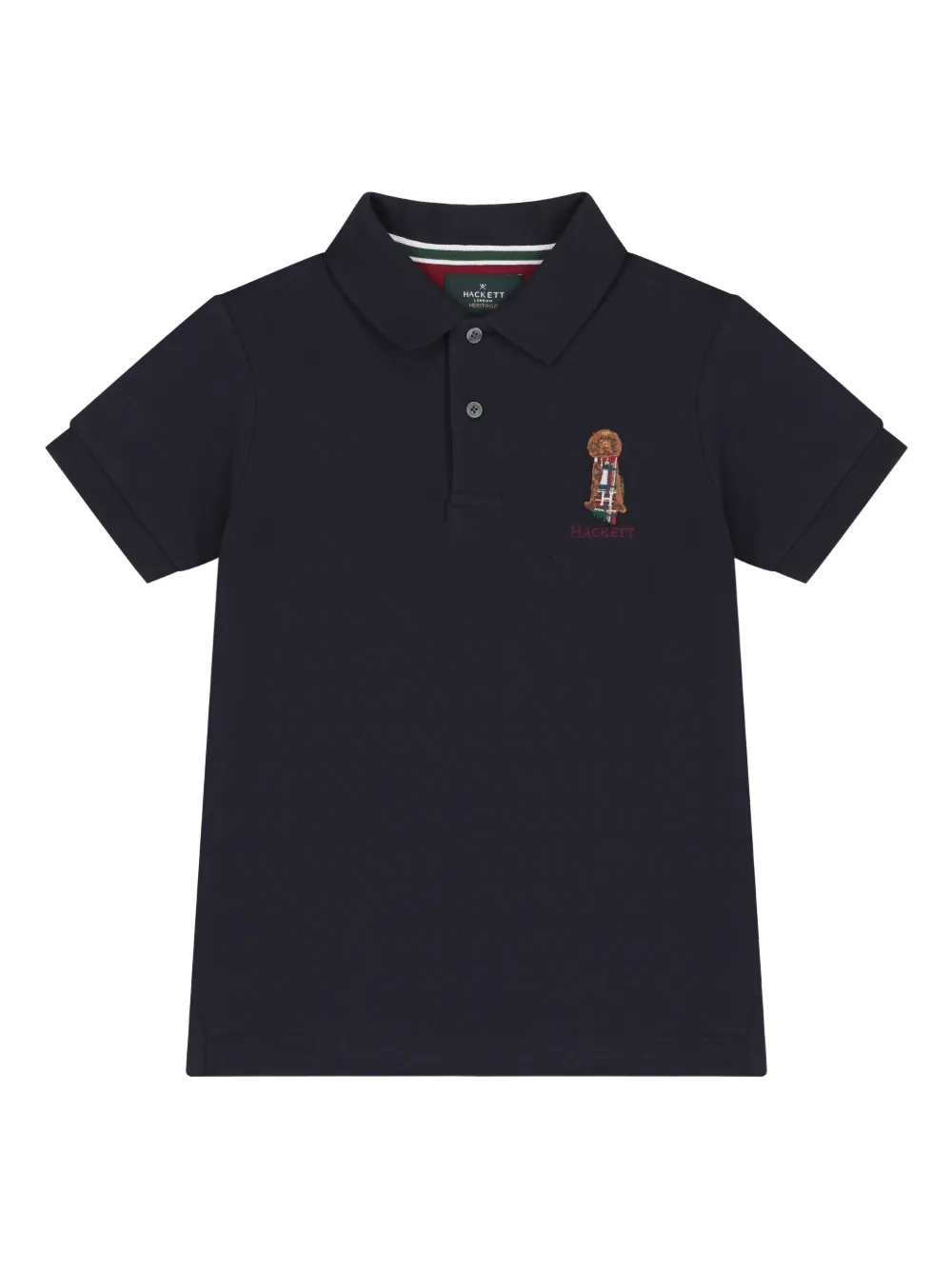 Hackett Kids short-sleeve polo shirt - Blu