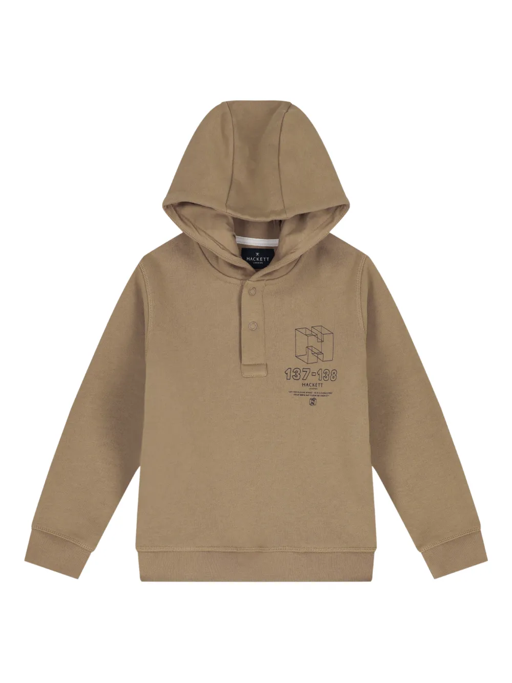 Hackett Kids logo hoodie - Toni neutri