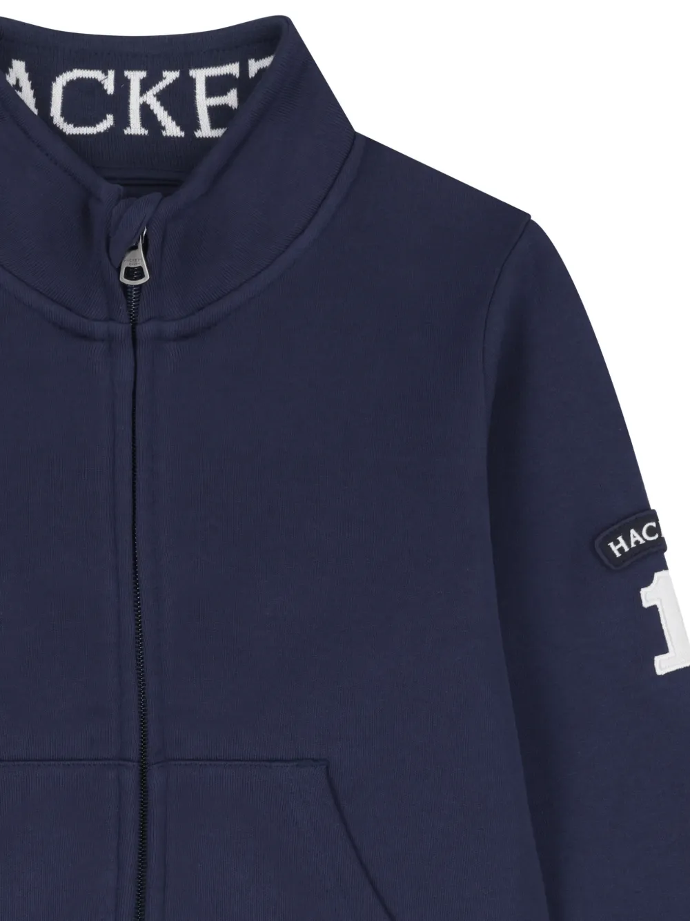 Hackett Kids Sweater met logo Blauw