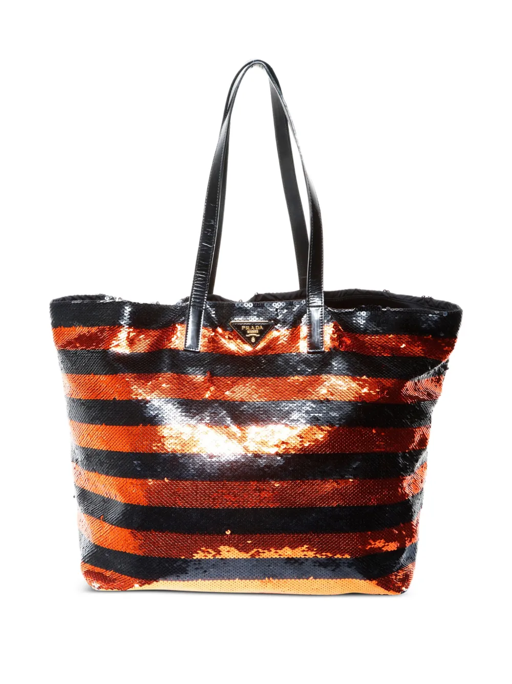 Prada Pre-Owned 2000-2020s sequin tote bag - Nero