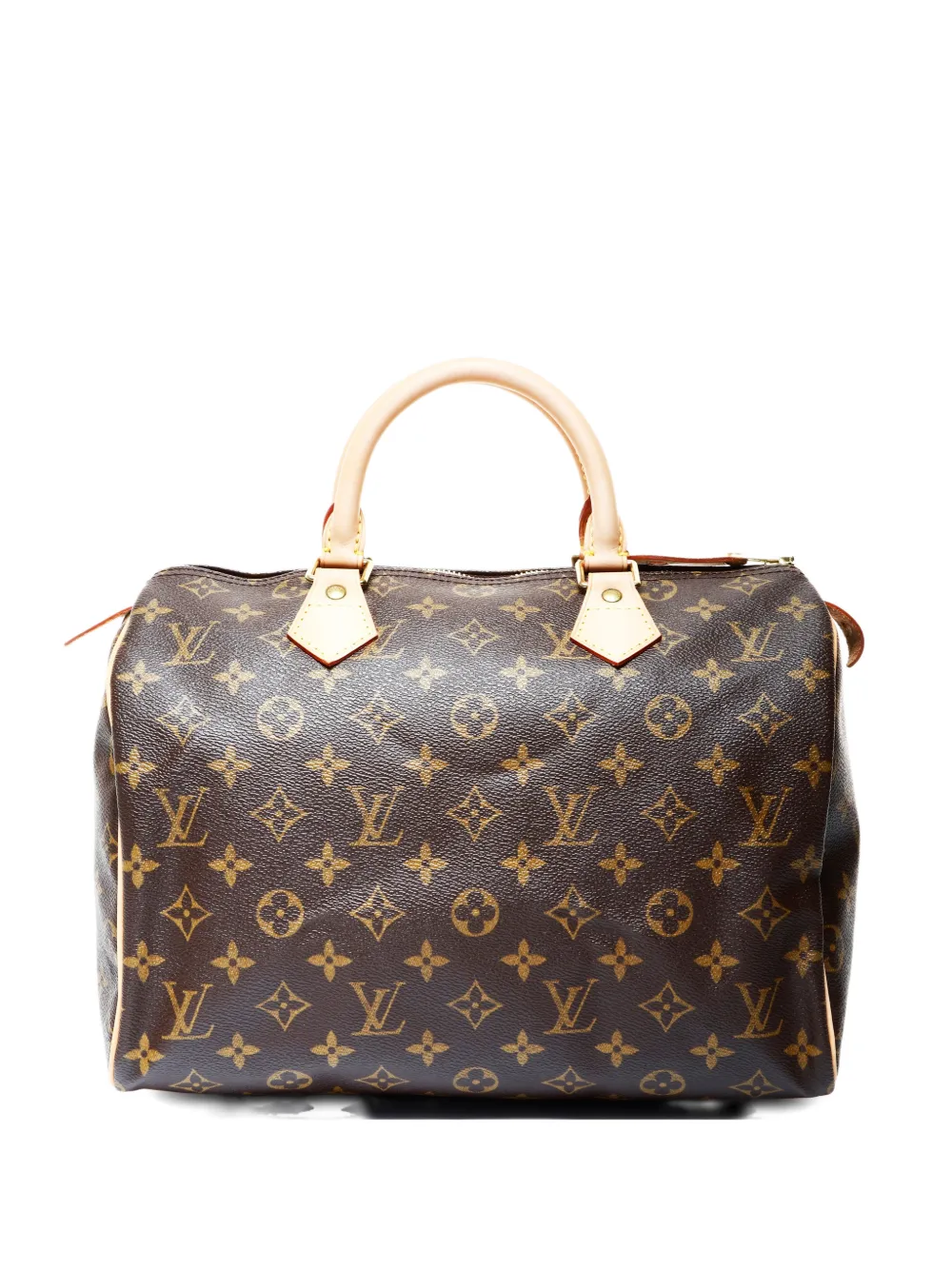 Louis Vuitton Pre-Owned 2004 30 Speedy Monogram Boston bag - Marrone