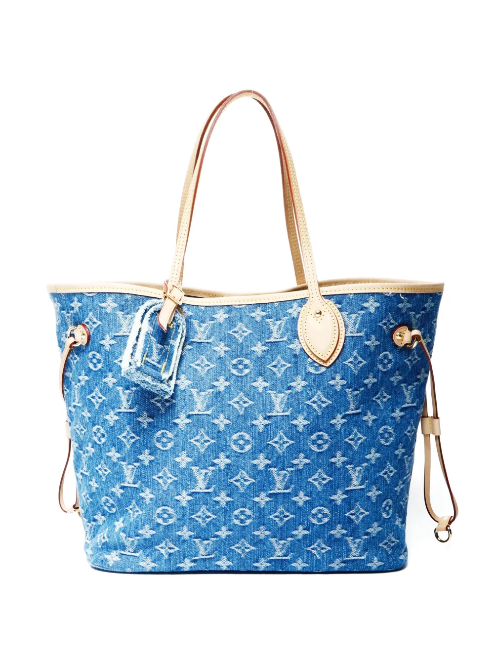 Louis Vuitton Pre-Owned 2021-2025 MM Neverfull Monogram tote bag - Blu