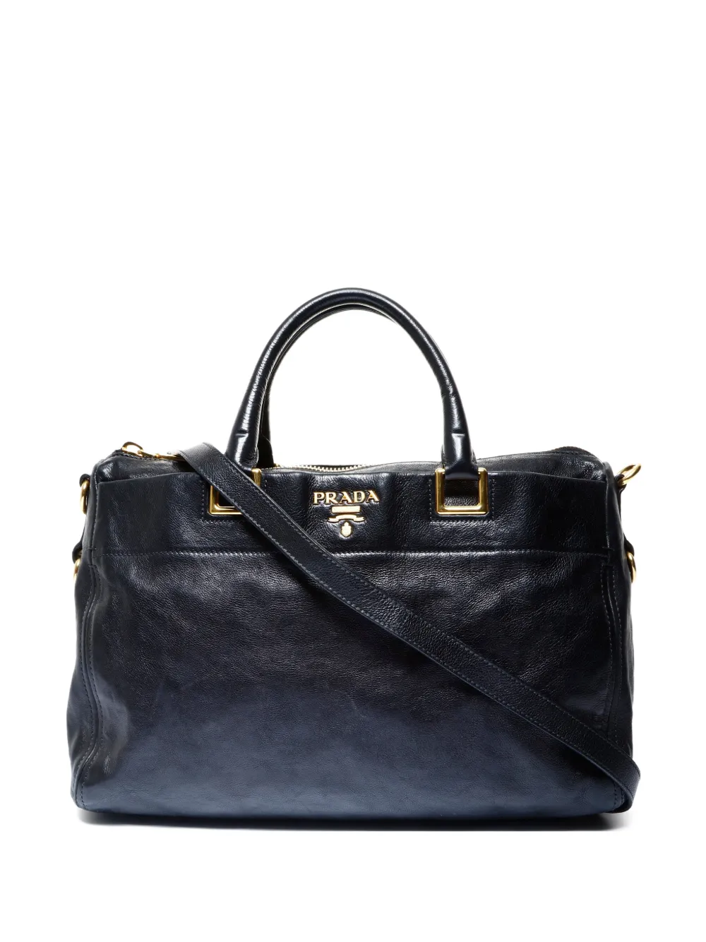 Prada Pre-Owned 2000-2020s leather tote bag - Black