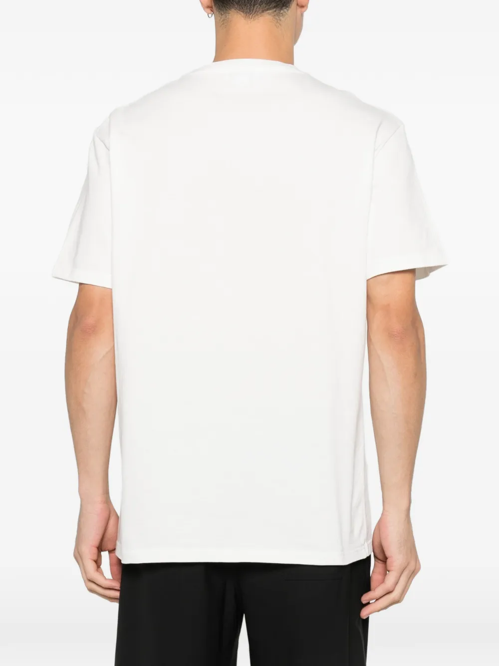 Alexander McQueen T-shirt met skeletprint Wit