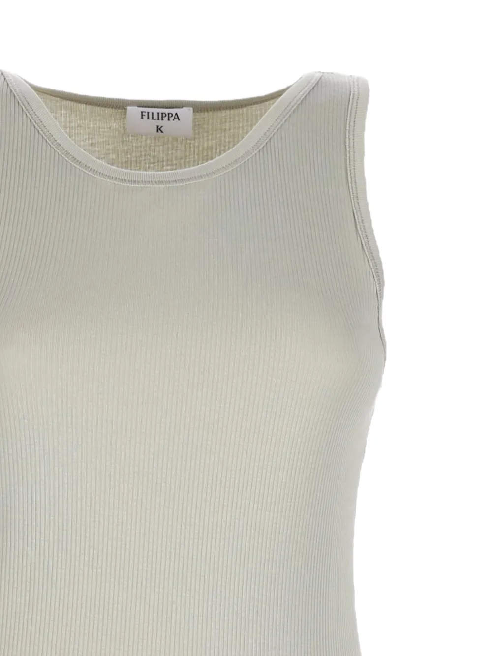  Filippa K Ribbed-knit Tank Top - Green 