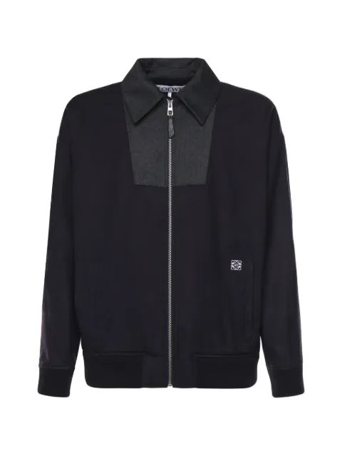 LOEWE zip-up bomber jacket