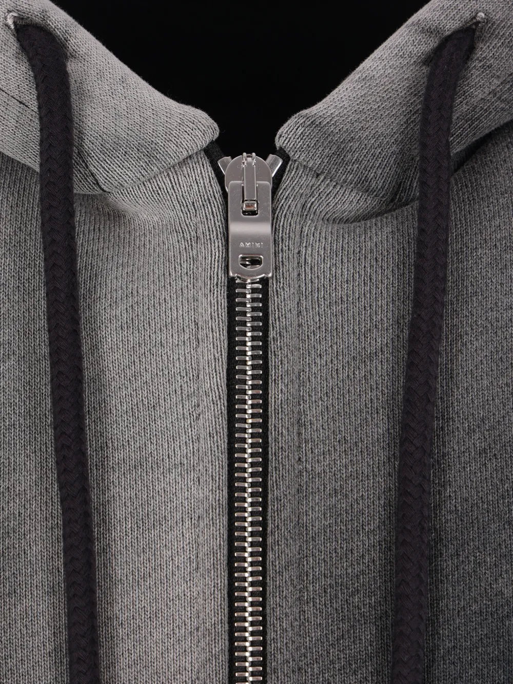 AMIRI Bones oversized hoodie met studs en rits Zwart