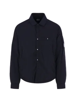 C.P. Company ジップ レンズ オーバーシャツ | ブラック | FARFETCH JP