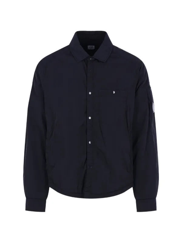 C.P. Company シャツジャケットLサイズ C.P. Company ボタン シャツジャケット | ブルー | FARFETCH JP