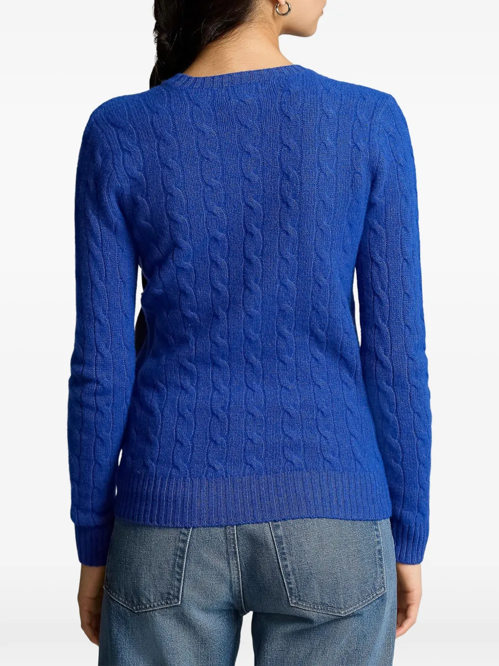 Polo Ralph Lauren Kabelgebreide trui Blauw