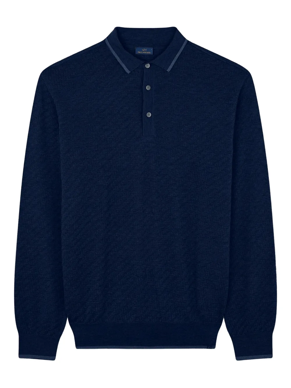 Paul & Shark long-sleeve polo shirt - Blu