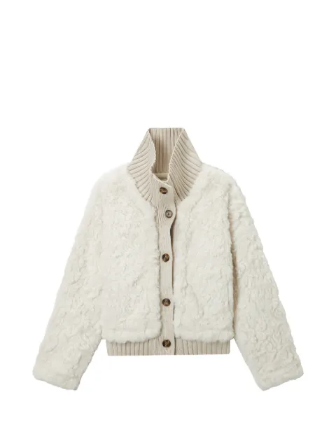 b+ab button collar jacket