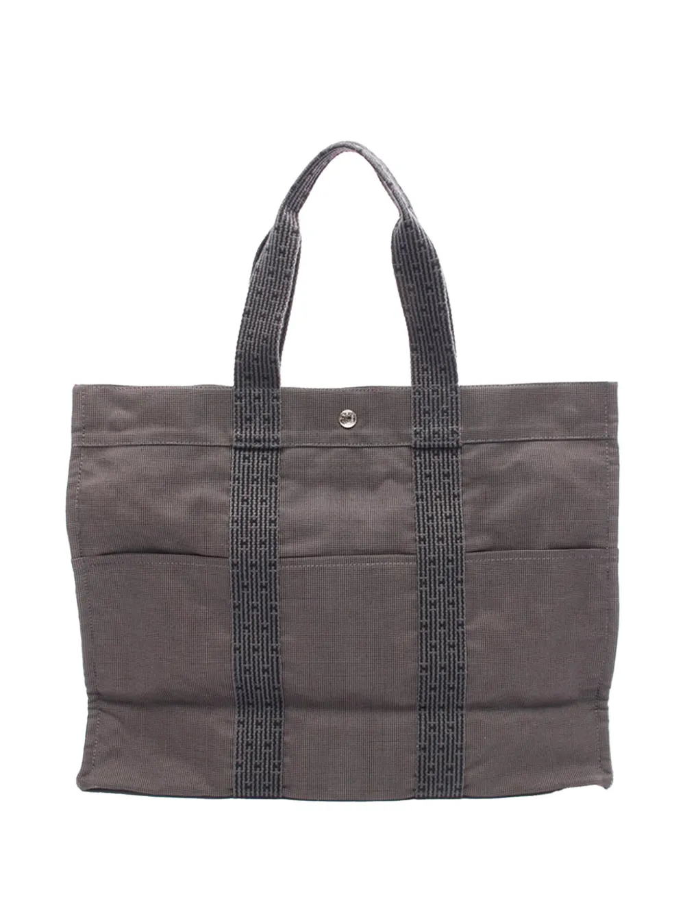Hermès Pre-Owned 20th Century Canvas Herline GM tote bag - Grey