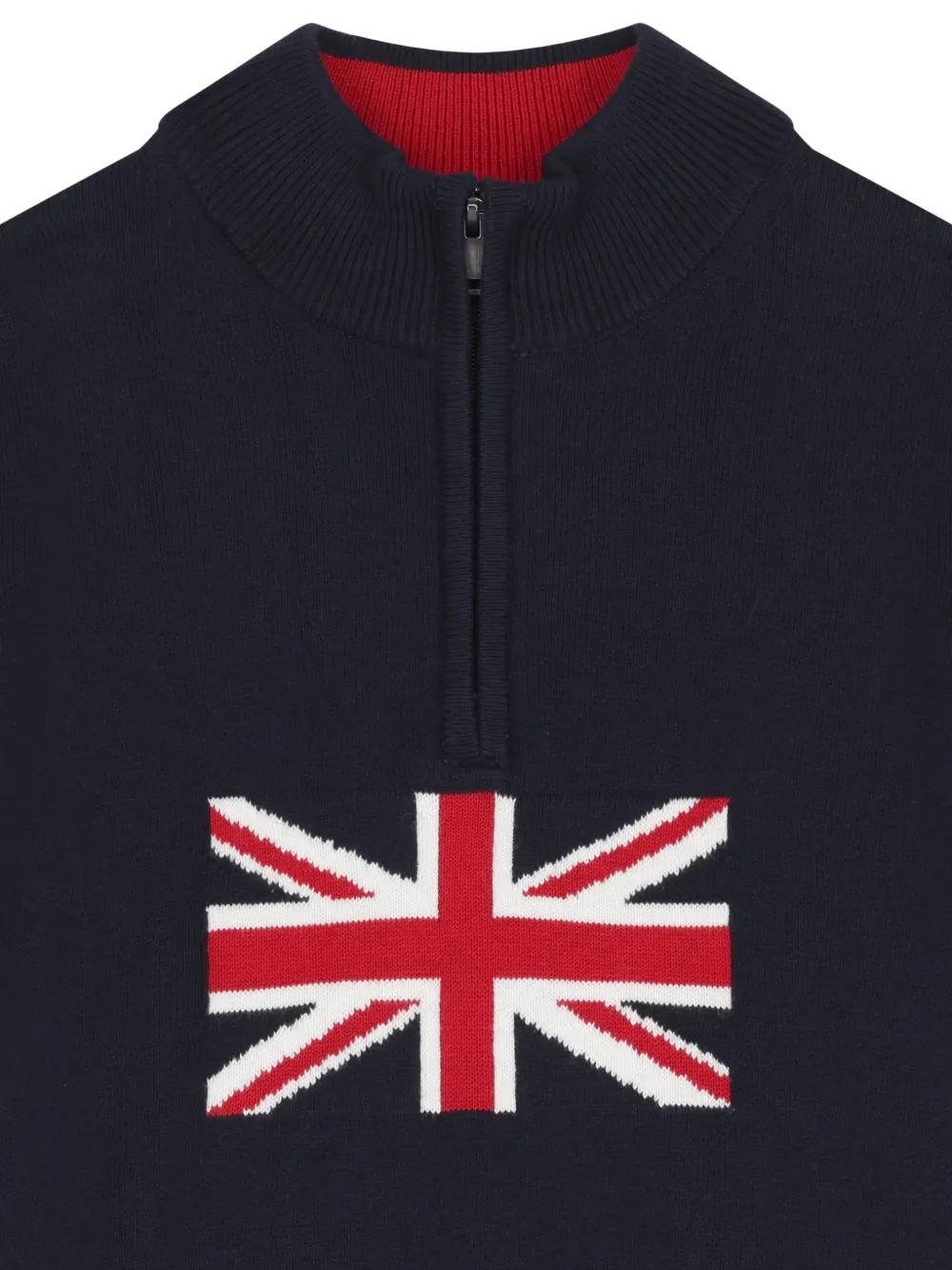 Hackett Kids Union jack trui met vlag Blauw