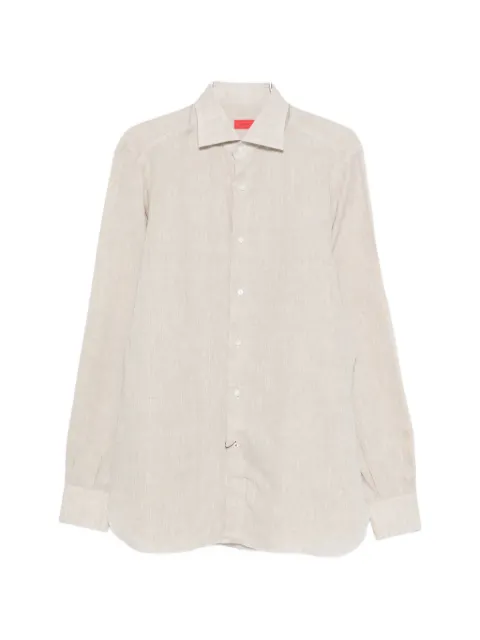Isaia buttoned long-sleeve shirt