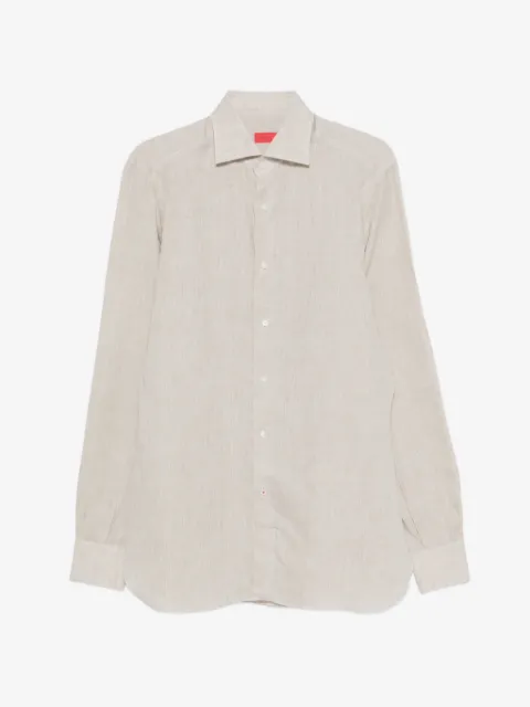 Isaia buttoned long-sleeve shirt