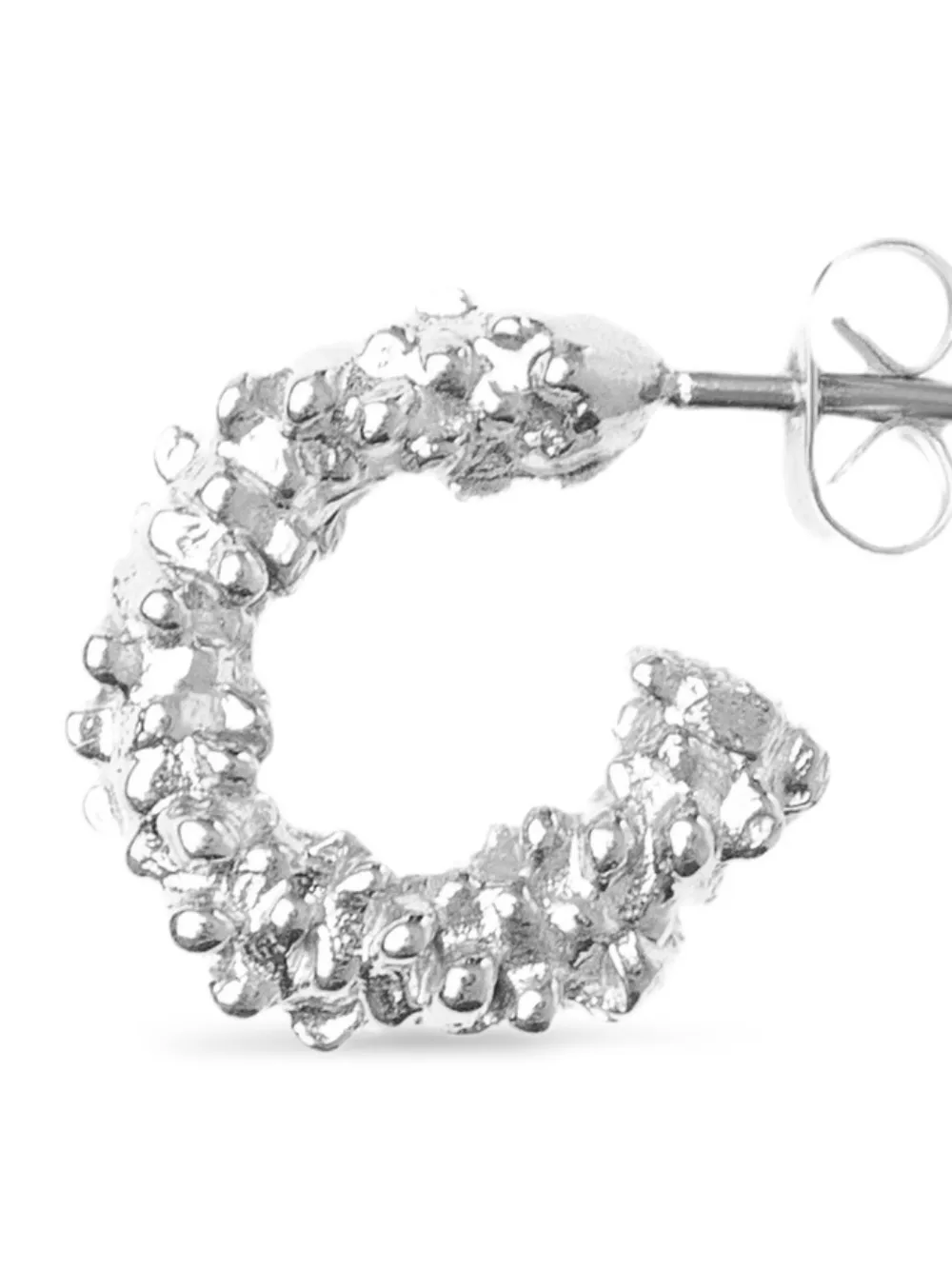 Nassimoto Quinn hoop earrings - Zilver