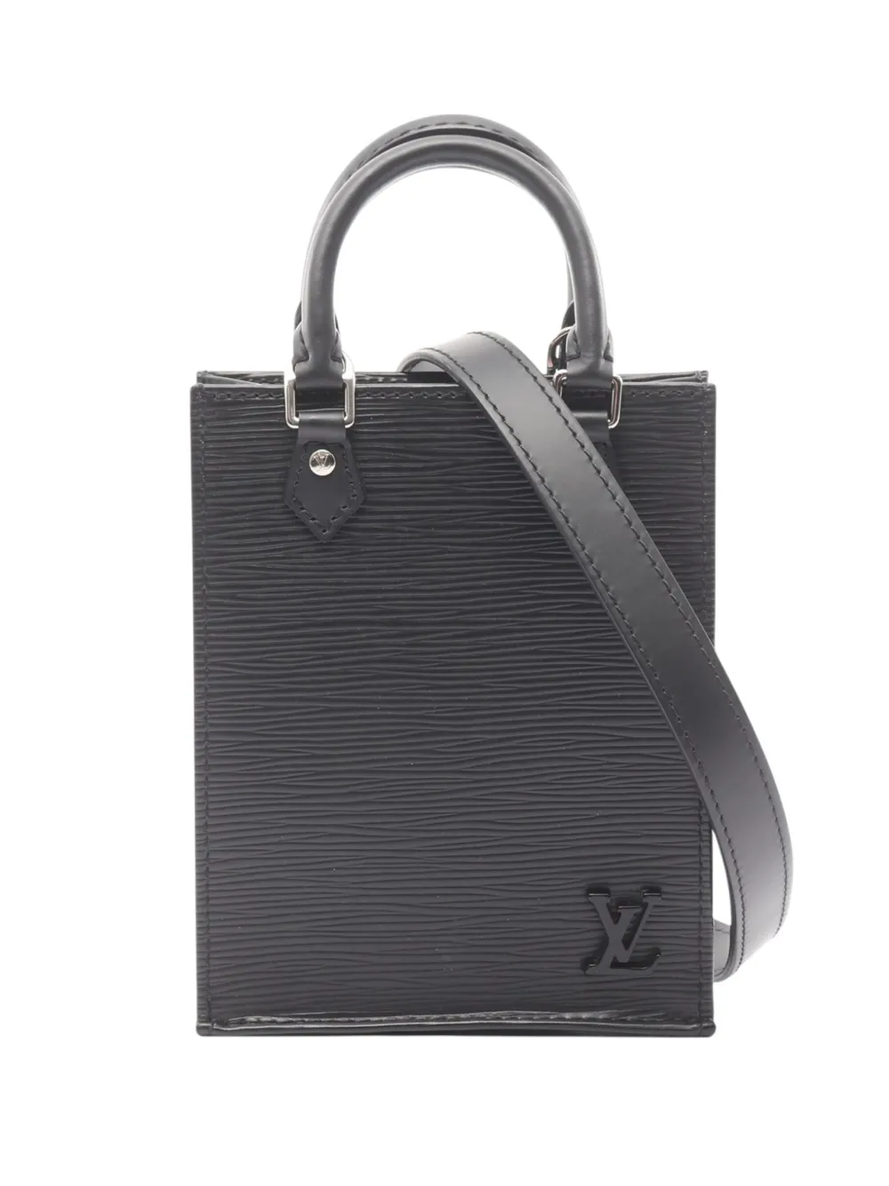 Louis Vuitton Pre-Owned 2020 Epi Petit Sac Plat satchel - Nero