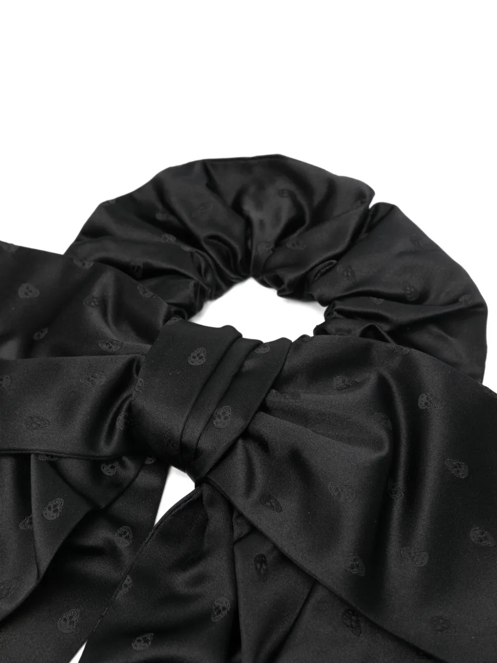 Alexander McQueen Haarspeld met strik Zwart