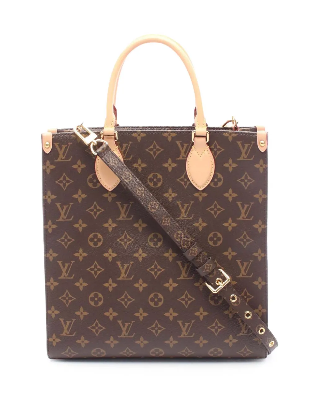 Louis Vuitton Pre-Owned 2010-2025 Monogram Sac Plat PM satchel - Brown