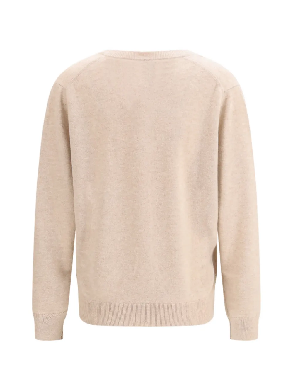  Allude Button V-neck Cardigan - Neutrals 