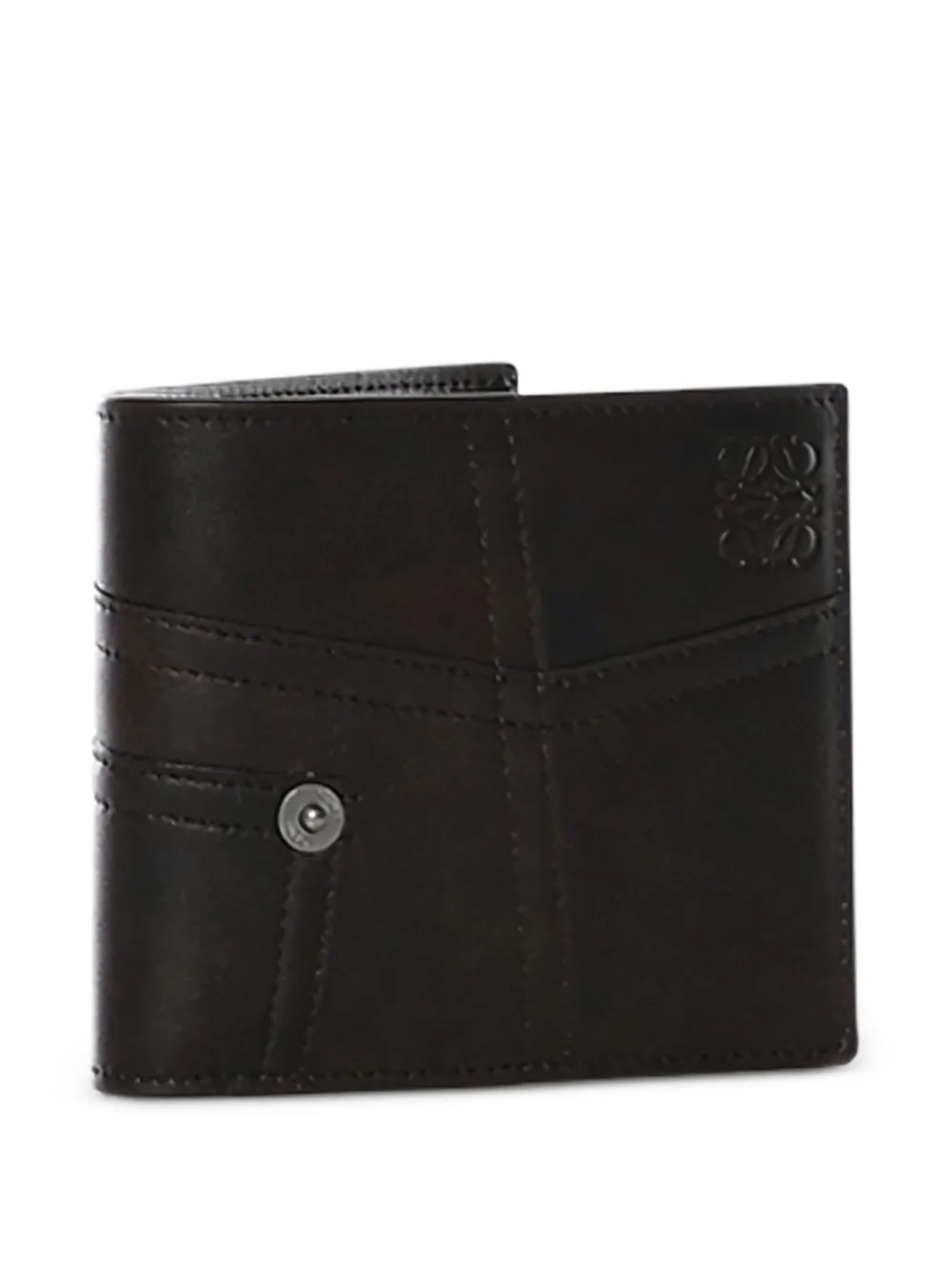  Loewe Panta Logo-debossed Wallet - Brown 