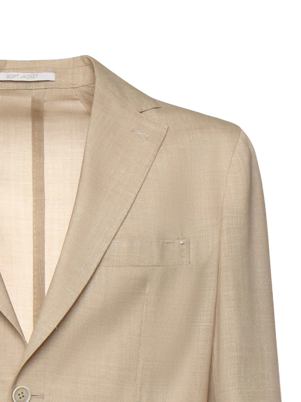 Single-Breasted V-Neck Blazer