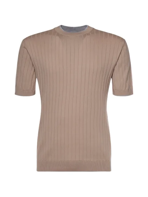 Eleventy ribbed T-shirt